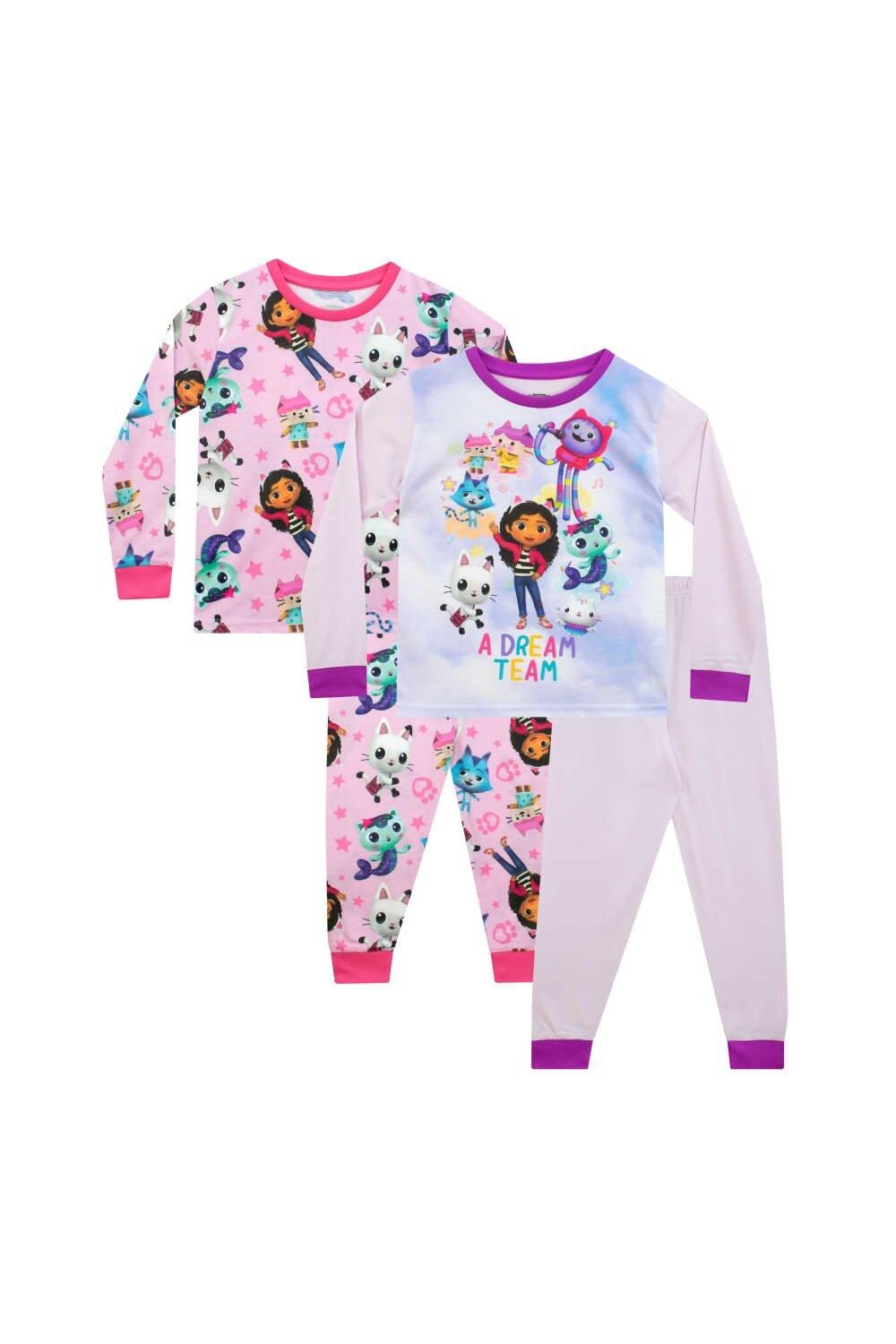 2 комплекта пижам Gabby's Dollhouse, розовый
2 комплекта пижам Gabby's Dollhouse, розовый