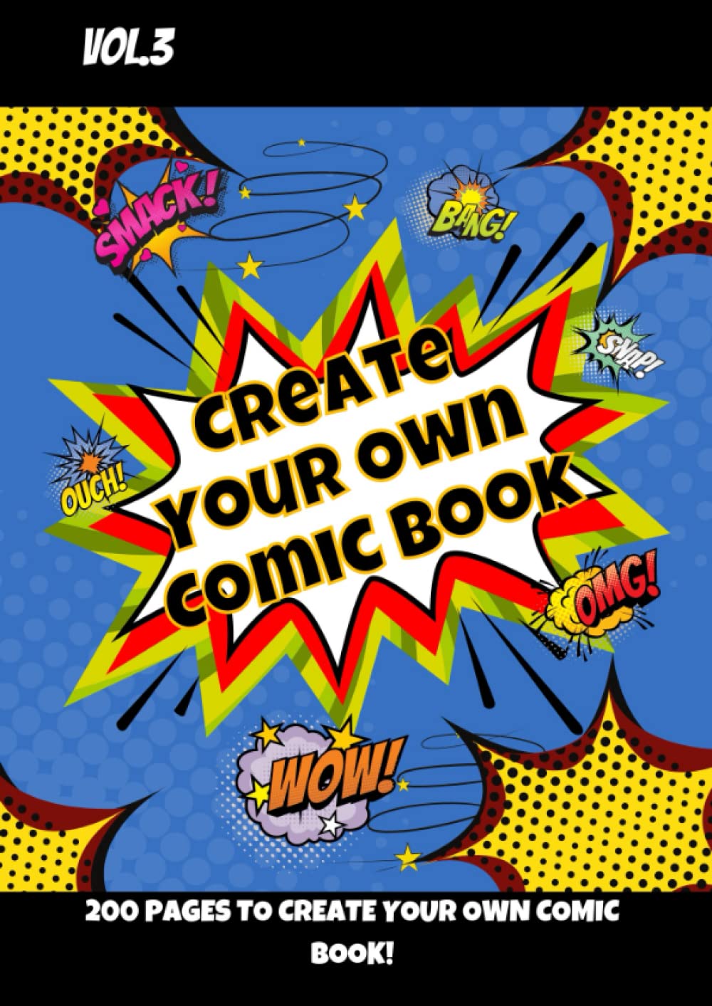Create Your Own Comic Book: 200 Page Blank Comic Book Template to Create and Draw Your Own Comics (Independently published)
Create Your Own Comic Book: 200 Page Blank Comic Book Template to Create and Draw Your Own Comics (Independently published)