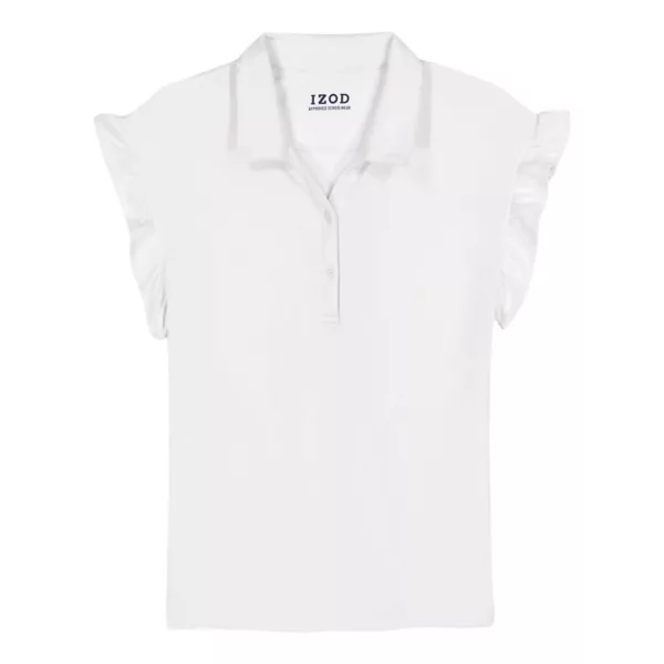 Вязаный топ с оборками на рукавах для девочек 4–18 лет Izod, белый
Вязаный топ с оборками на рукавах для девочек 4–18 лет Izod, белый
