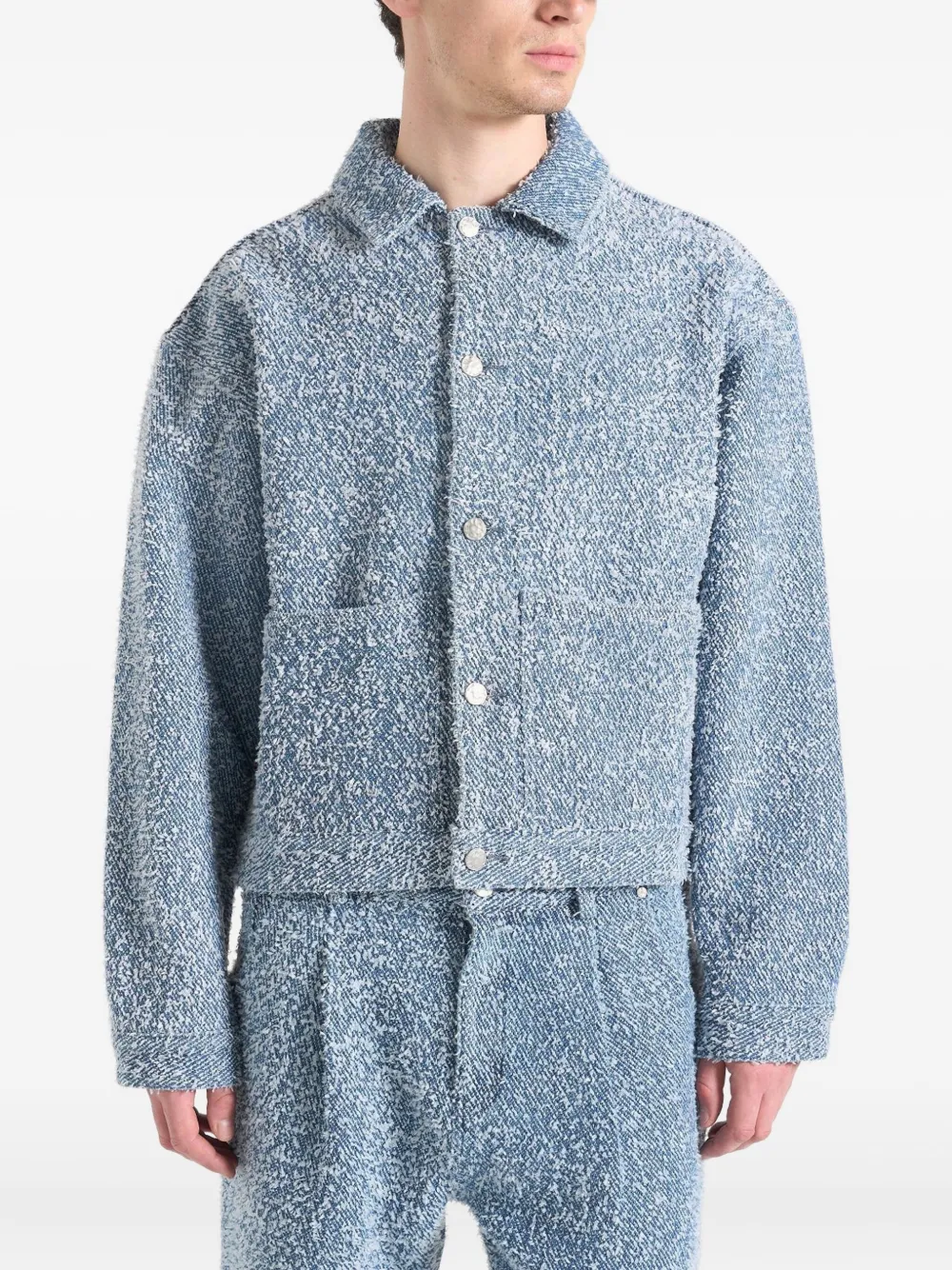 Куртка Damien букле со складками на спине Manière De Voir, синий
Куртка Damien букле со складками на спине Manière De Voir, синий