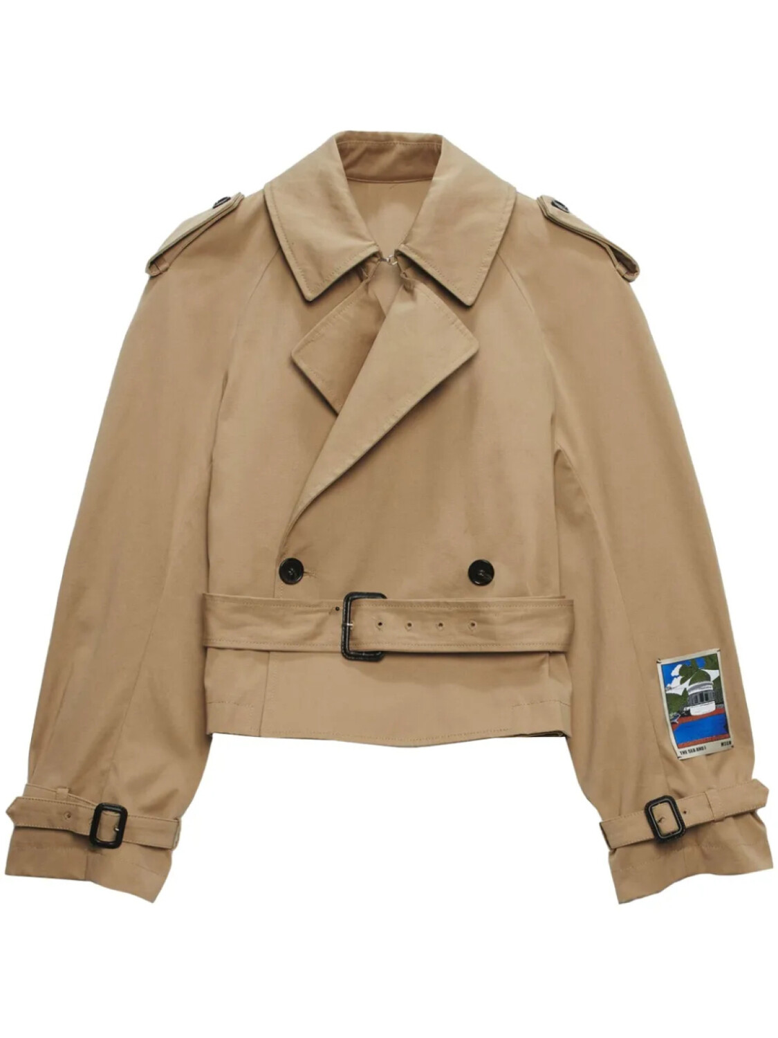 MSGM укороченная куртка-тренч, нейтральный
MSGM укороченная куртка-тренч, нейтральный