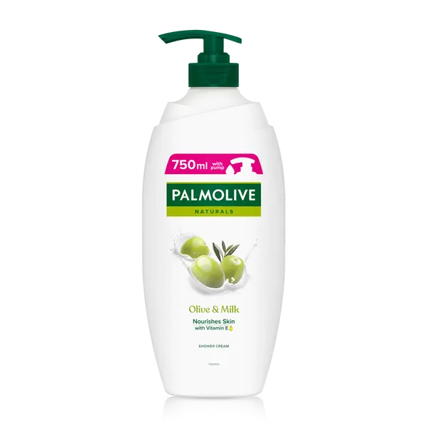 Гель для душа, 750 мл Palmolive Naturals olive & milk
Гель для душа, 750 мл Palmolive Naturals olive & milk