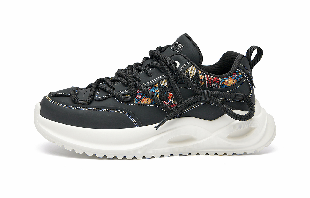 HLA Повседневные туфли мужские низкие, черные/бежевые
HLA Повседневные туфли мужские низкие, черные/бежевые