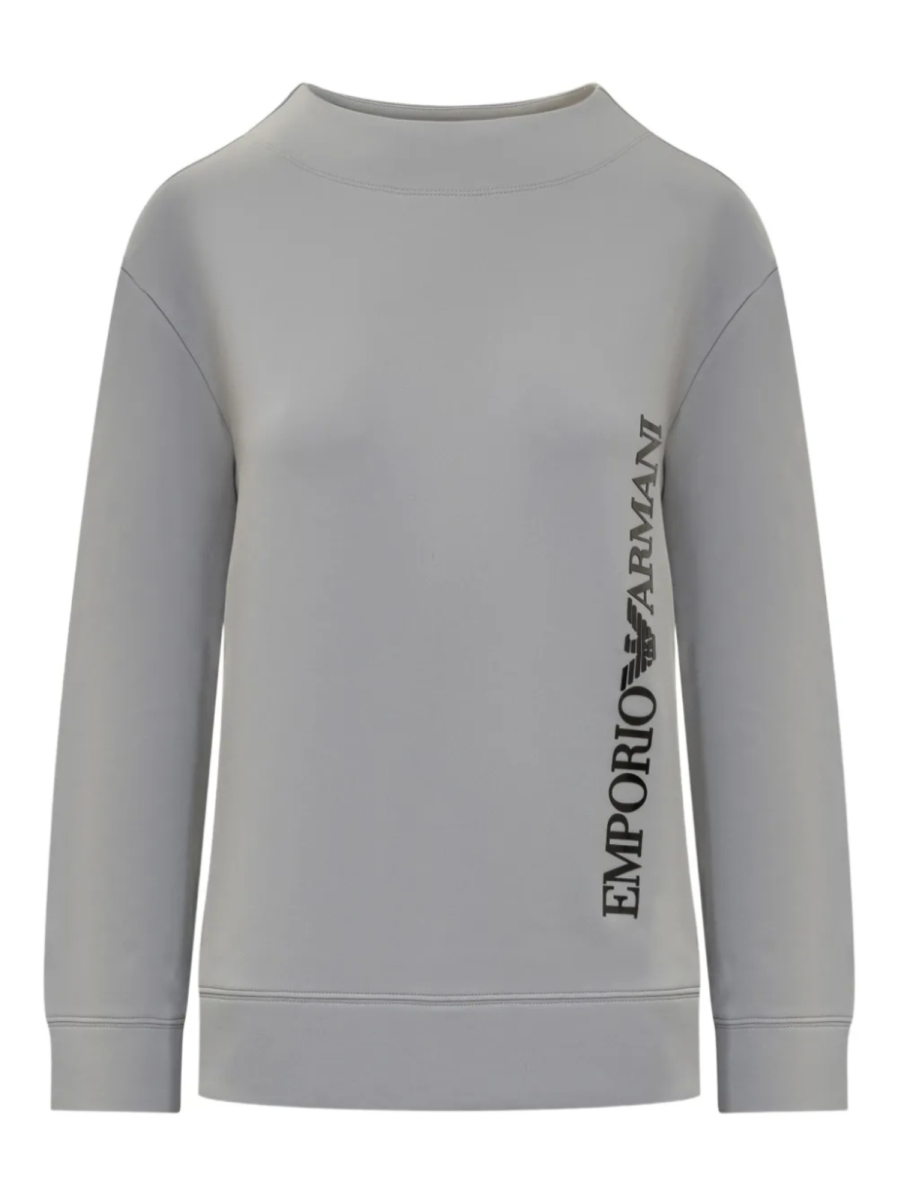 Толстовка с логотипом Emporio Armani, серый 
Толстовка с логотипом Emporio Armani, серый