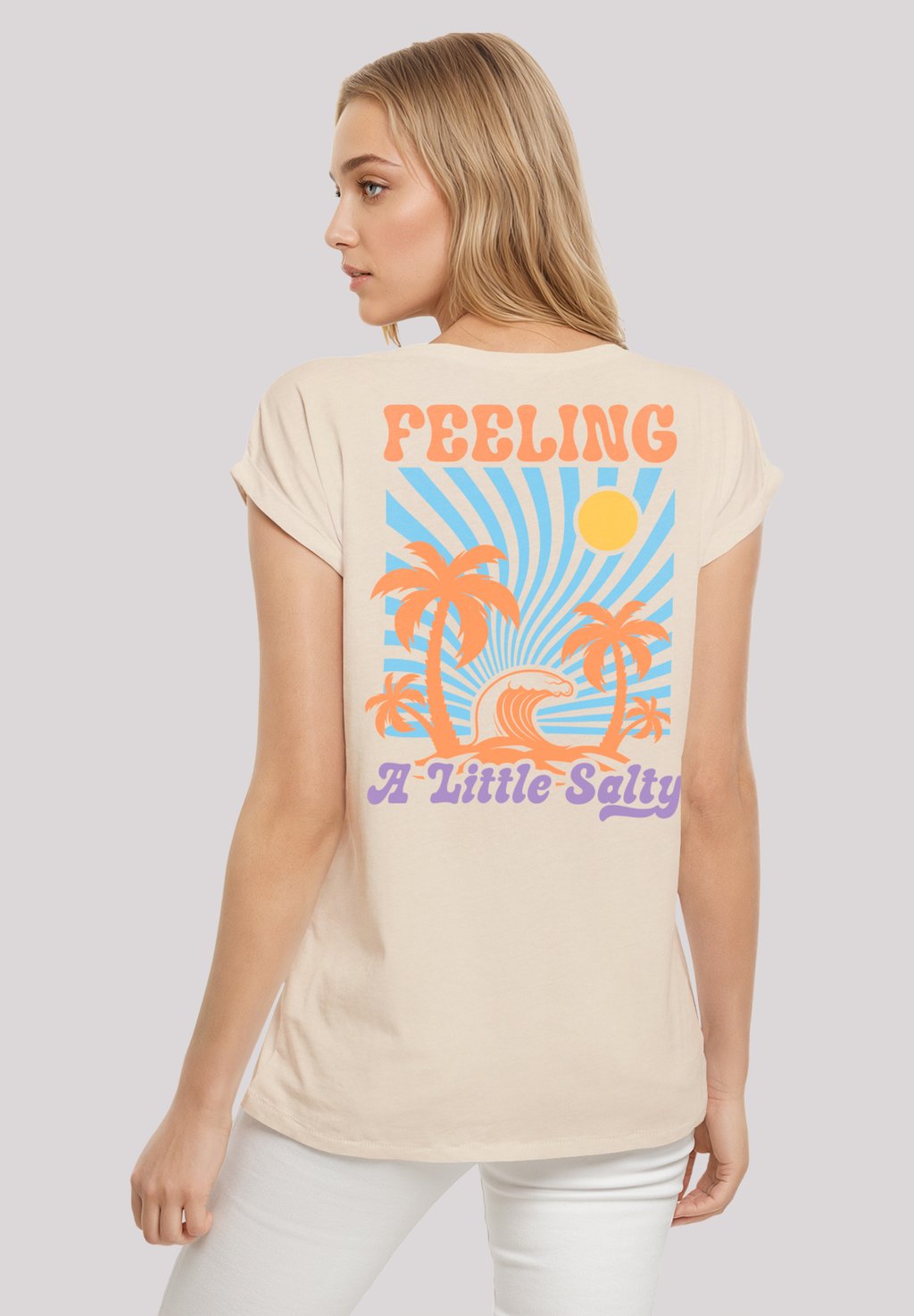 Футболка с принтом FEELING A LITTLE SALTY F4NT4STIC, песочный
Футболка с принтом FEELING A LITTLE SALTY F4NT4STIC, песочный