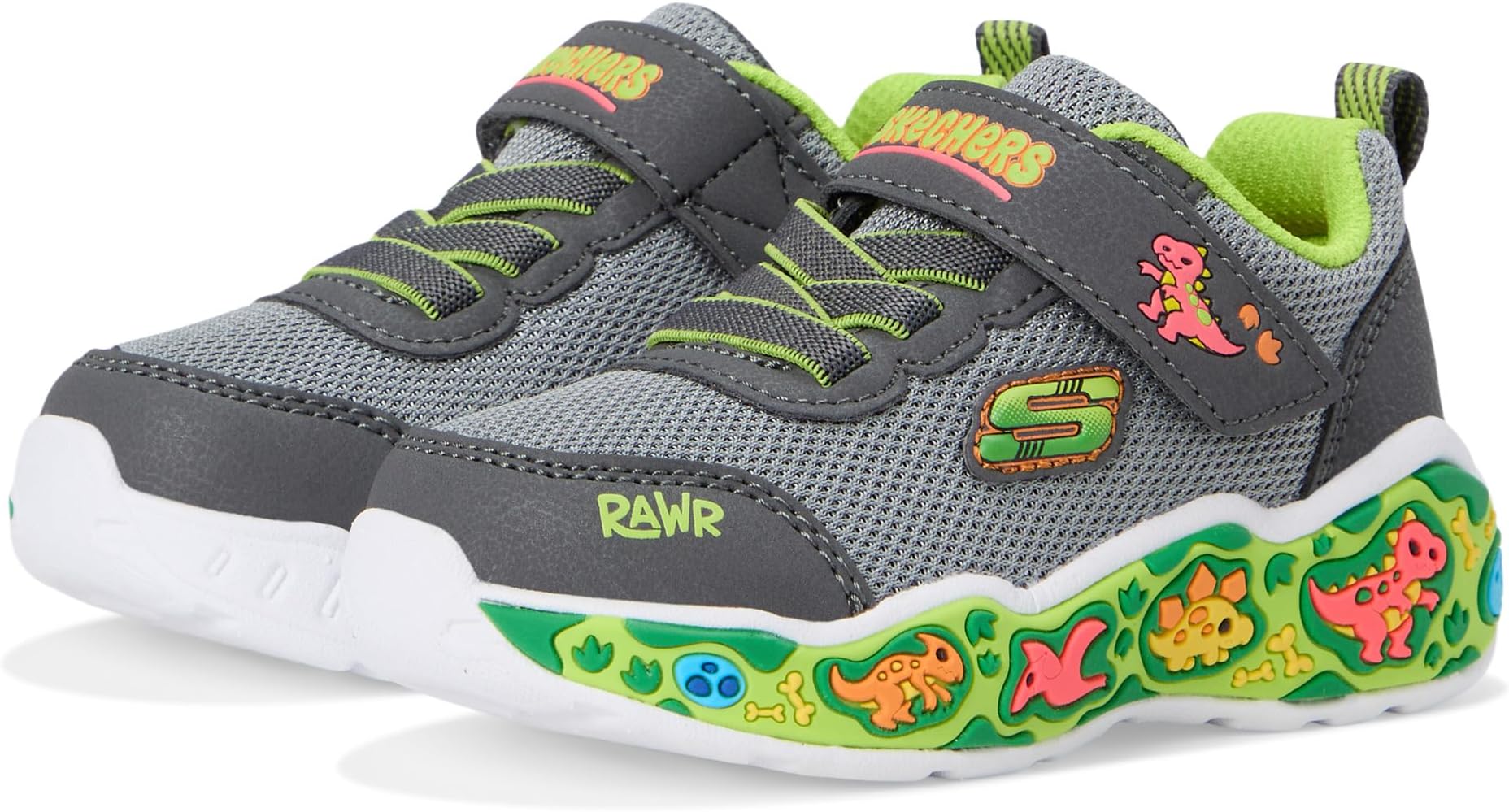 Кроссовки SKECHERS KIDS Play Scene 407312N, Charcoal/Lime
Кроссовки SKECHERS KIDS Play Scene 407312N, Charcoal/Lime
