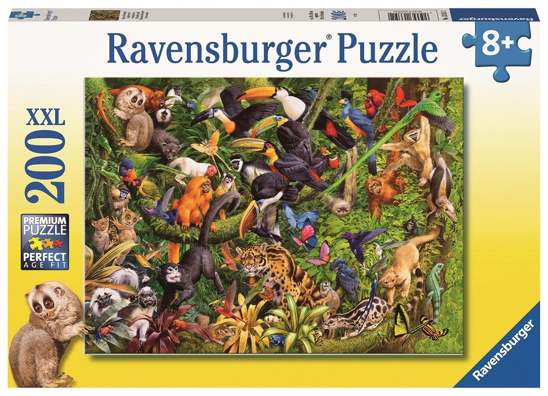 Ravensburger, пазл, тропический лес, 200 шт.
Ravensburger, пазл, тропический лес, 200 шт.