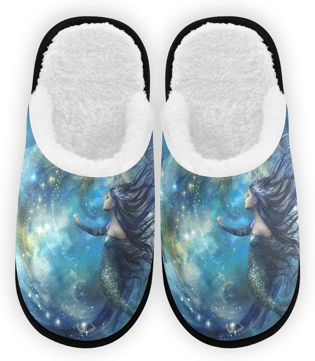 Мягкие тапочки FENOCHE Mermaid Nebula для женщин и мужчин, теплые и удобные, для путешествий и спа, с нескользящей подошвой, Multicolor
Мягкие тапочки FENOCHE Mermaid Nebula для женщин и мужчин, теплые и удобные, для путешествий и спа, с нескользящей подошвой, Multicolor