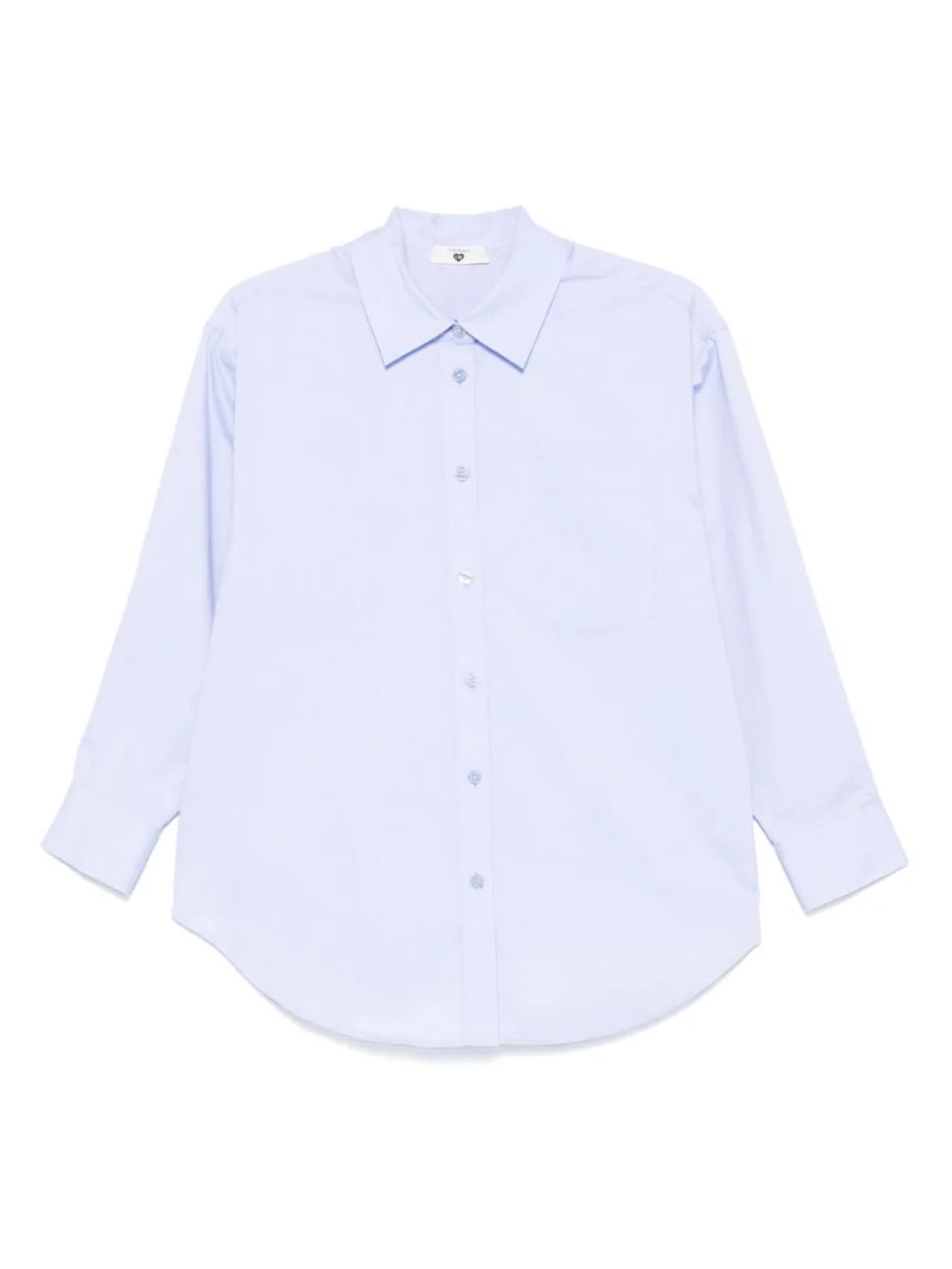 Рубашка с логотипом TWINSET, синий
Рубашка с логотипом TWINSET, синий