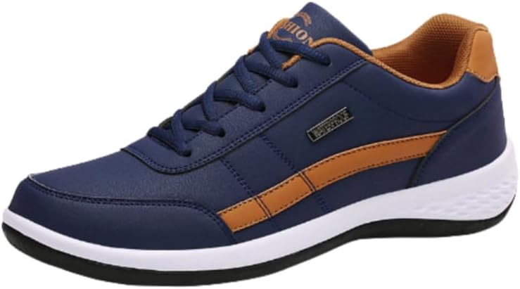 Мужские кроссовки низкие однотонные - модные повседневные ботинки на шнуровке из синтетической кожи с подошвой из ЭВА, стелькой из комфортной ткани и противоскользящим дизайном для прогулок на улице, парка и занятий в спортзале Clolinde, синий
Мужские кроссовки низкие однотонные - модные повседневные ботинки на шнуровке из синтетической кожи с подошвой из ЭВА, стелькой из комфортной ткани и противоскользящим дизайном для прогулок на улице, парка и занятий в спортзале Clolinde, синий