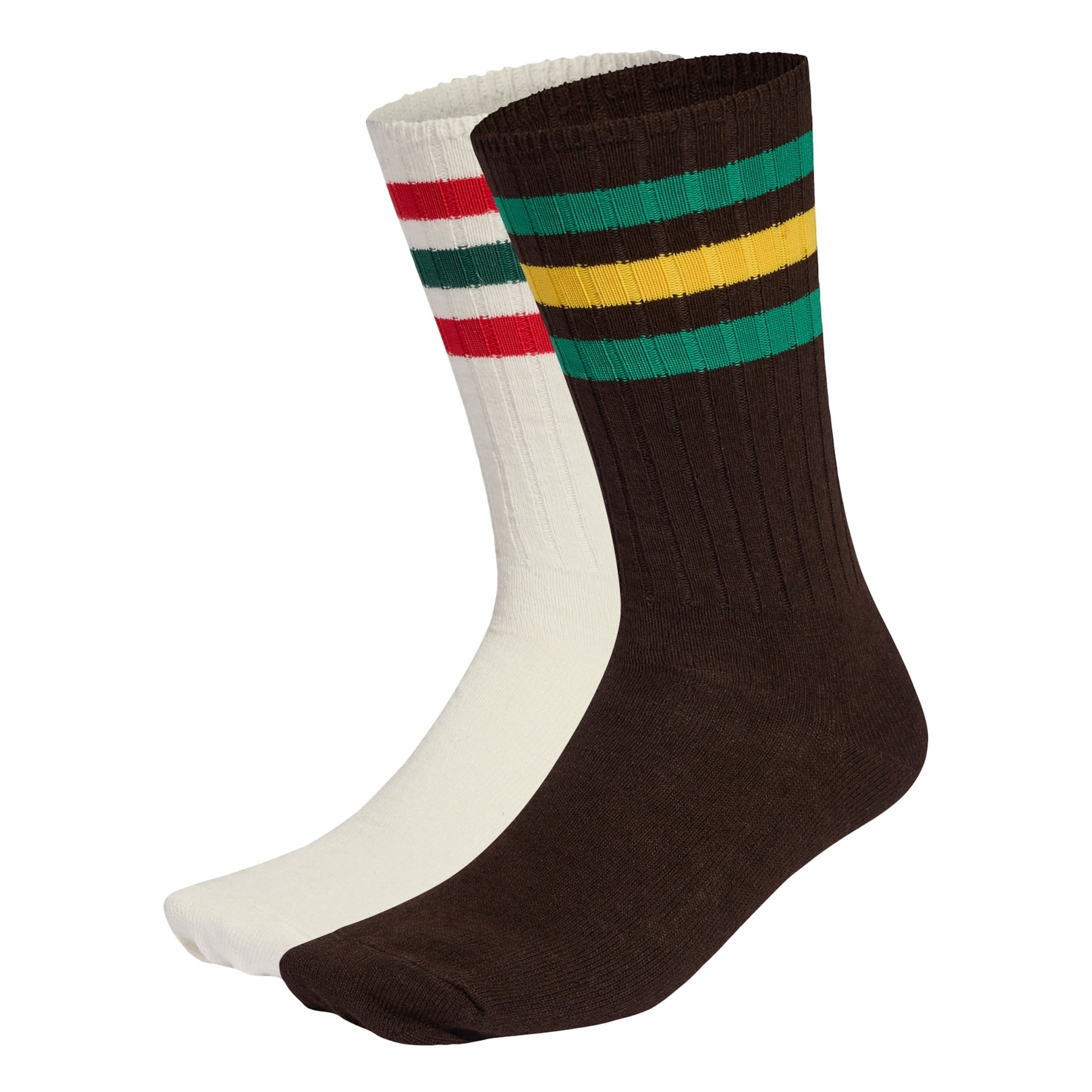 Adidas Originals Носки 'Ribbed Crew 2 Pairs' в темно-коричневом и белом цветах
Adidas Originals Носки 'Ribbed Crew 2 Pairs' в темно-коричневом и белом цветах