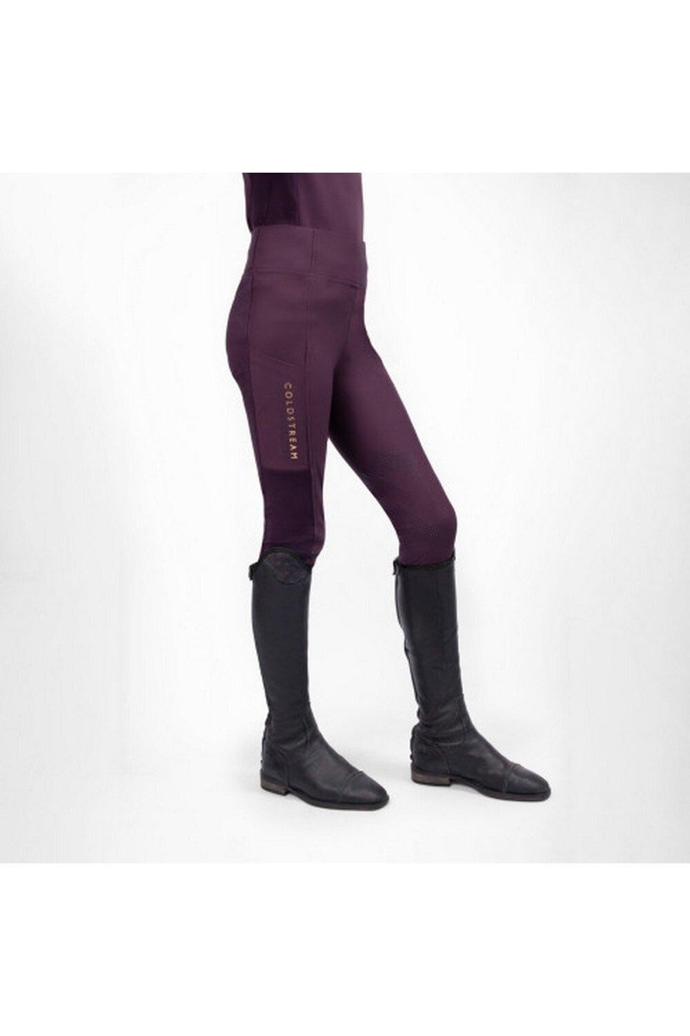 Леггинсы Ednam нового поколения для верховой езды Coldstream, фиолетовый 
Леггинсы Ednam нового поколения для верховой езды Coldstream, фиолетовый