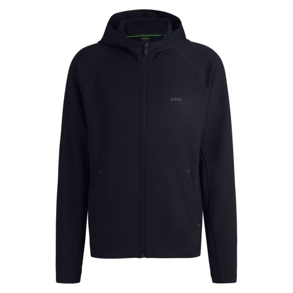 Активная эластичная толстовка с капюшоном на молнии с функцией отвода влаги BOSS, темно-синий
Активная эластичная толстовка с капюшоном на молнии с функцией отвода влаги BOSS, темно-синий