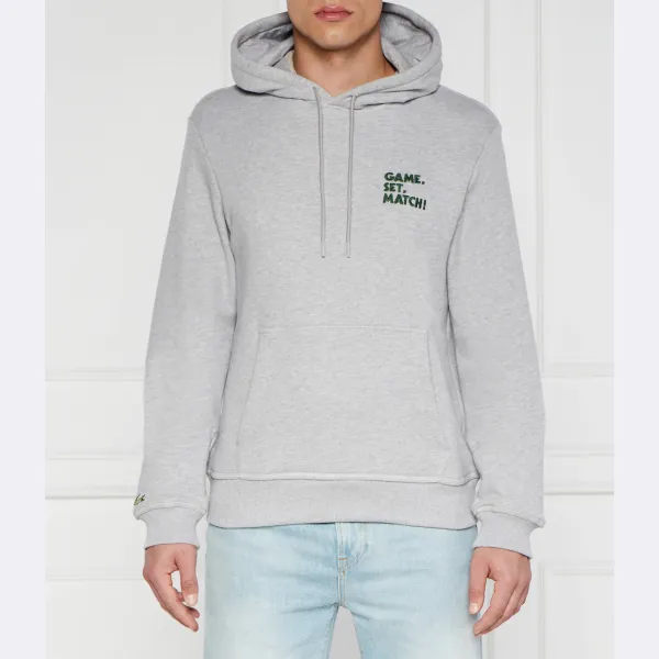 Толстовка свободного кроя Lacoste, серый
Толстовка свободного кроя Lacoste, серый