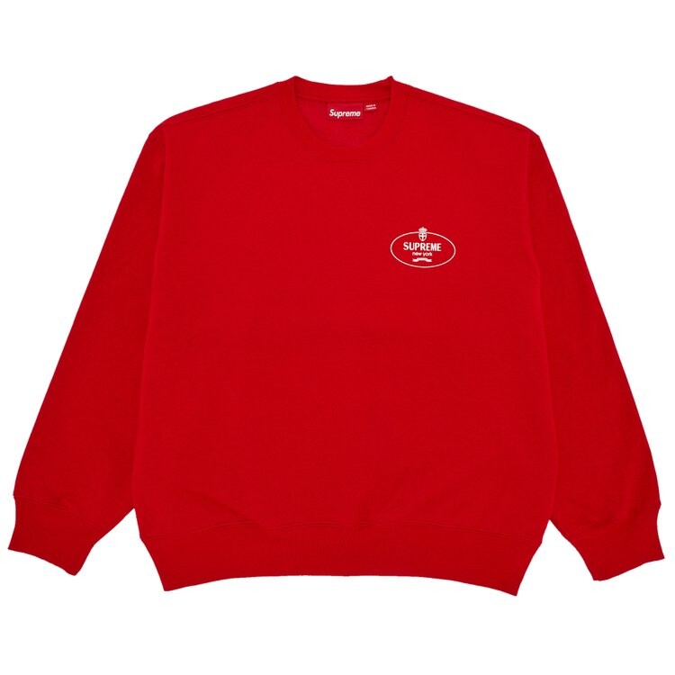 Толстовка Supreme Crest Crewneck, красный
Толстовка Supreme Crest Crewneck, красный