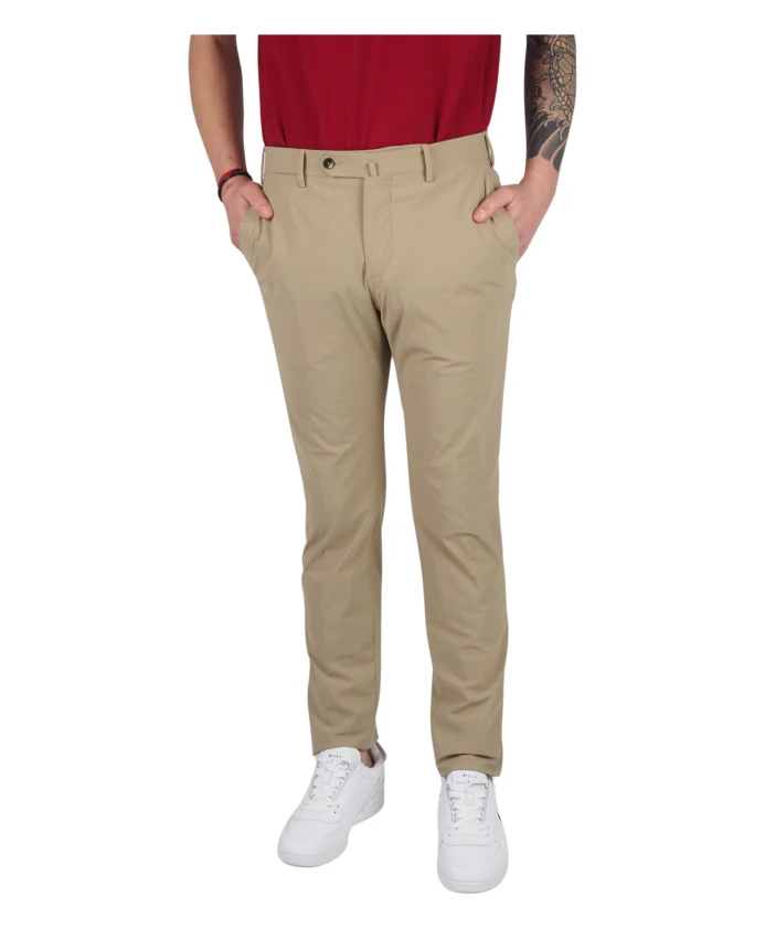 Бежевые технические брюки - зауженный крой Pt Torino, бежевый
Бежевые технические брюки - зауженный крой Pt Torino, бежевый