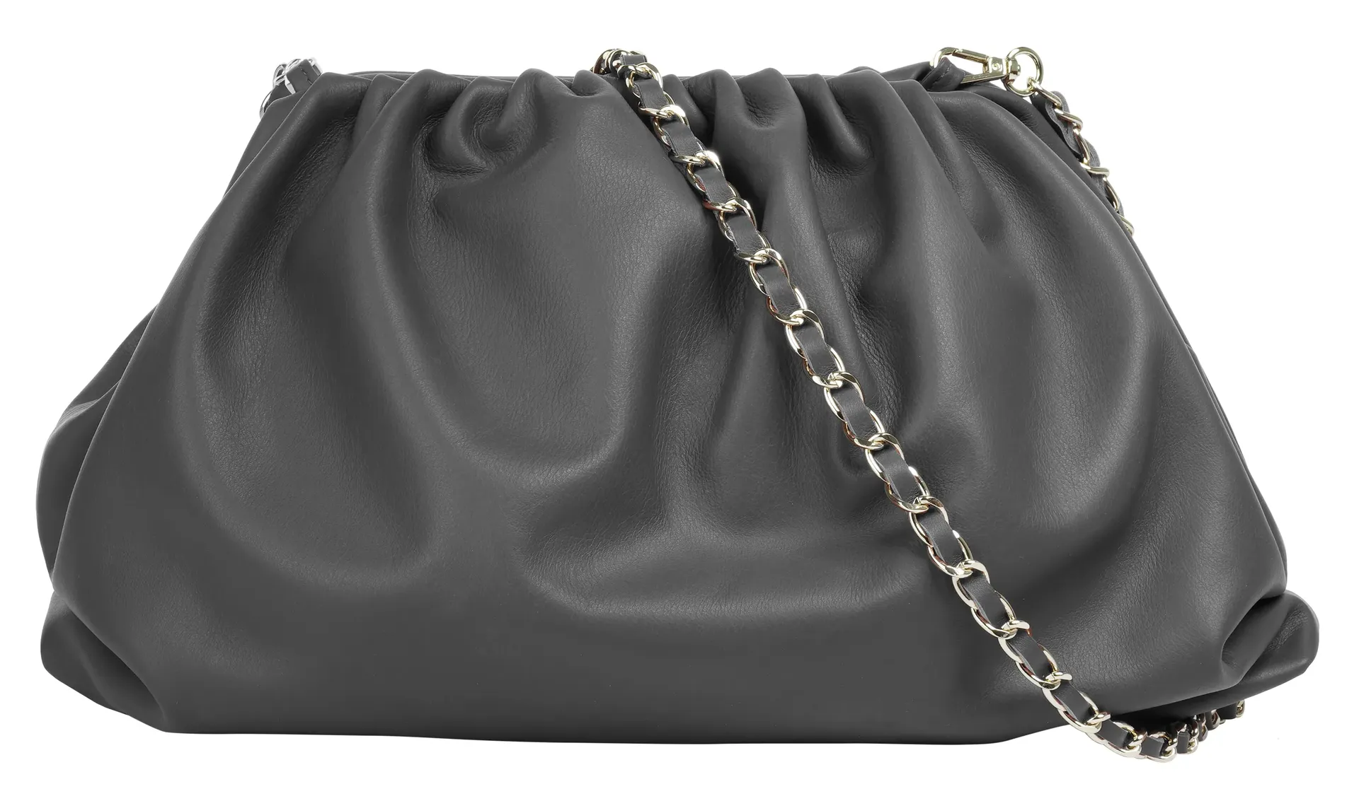 Сумка через плечо Cluty, натуральная кожа, производство Италия, серый
Сумка через плечо Cluty, натуральная кожа, производство Италия, серый