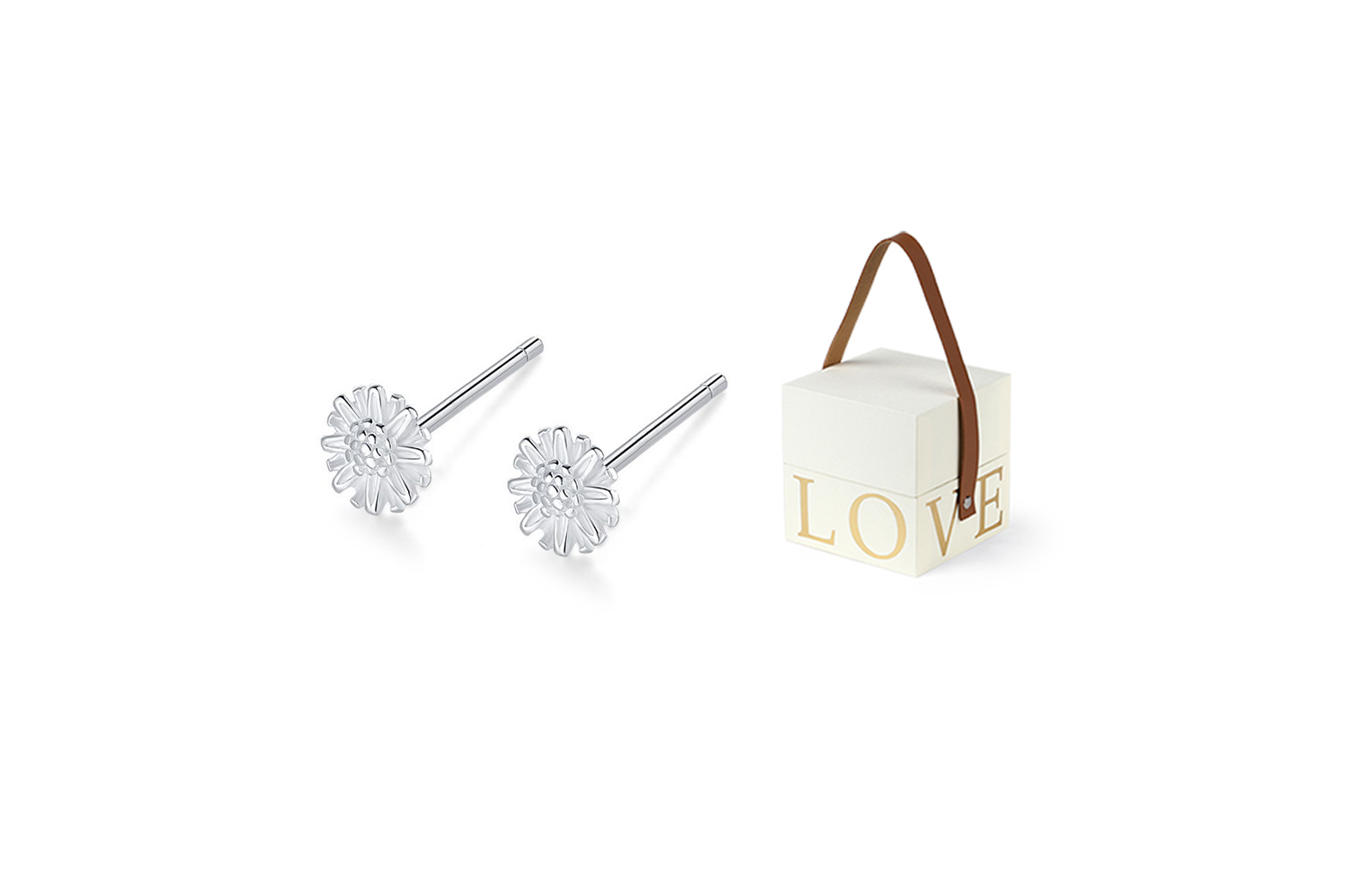 MISS TOOYA Серьги-гвоздики из стерлингового серебра для женщин
MISS TOOYA Серьги-гвоздики из стерлингового серебра для женщин