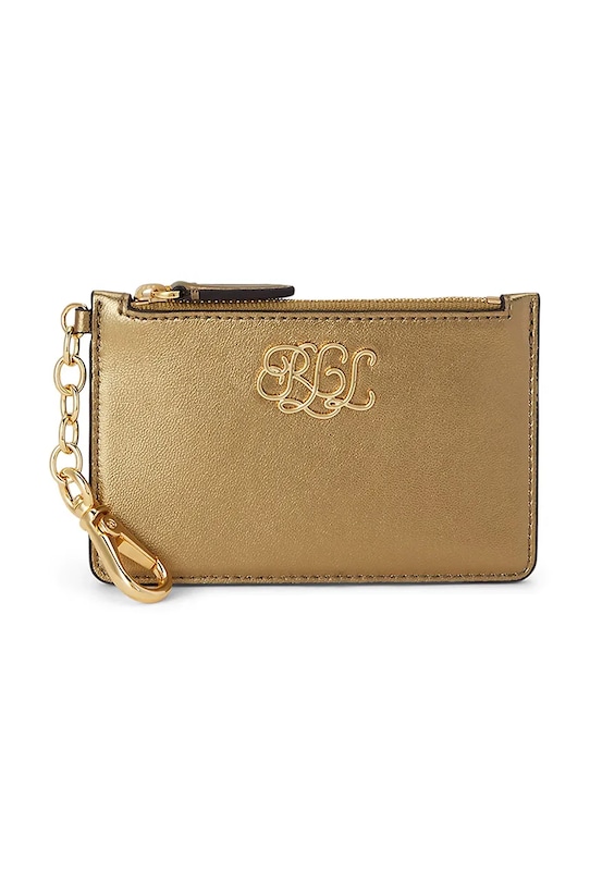Кожаный футляр для карт Lauren Ralph Lauren, золотой
Кожаный футляр для карт Lauren Ralph Lauren, золотой