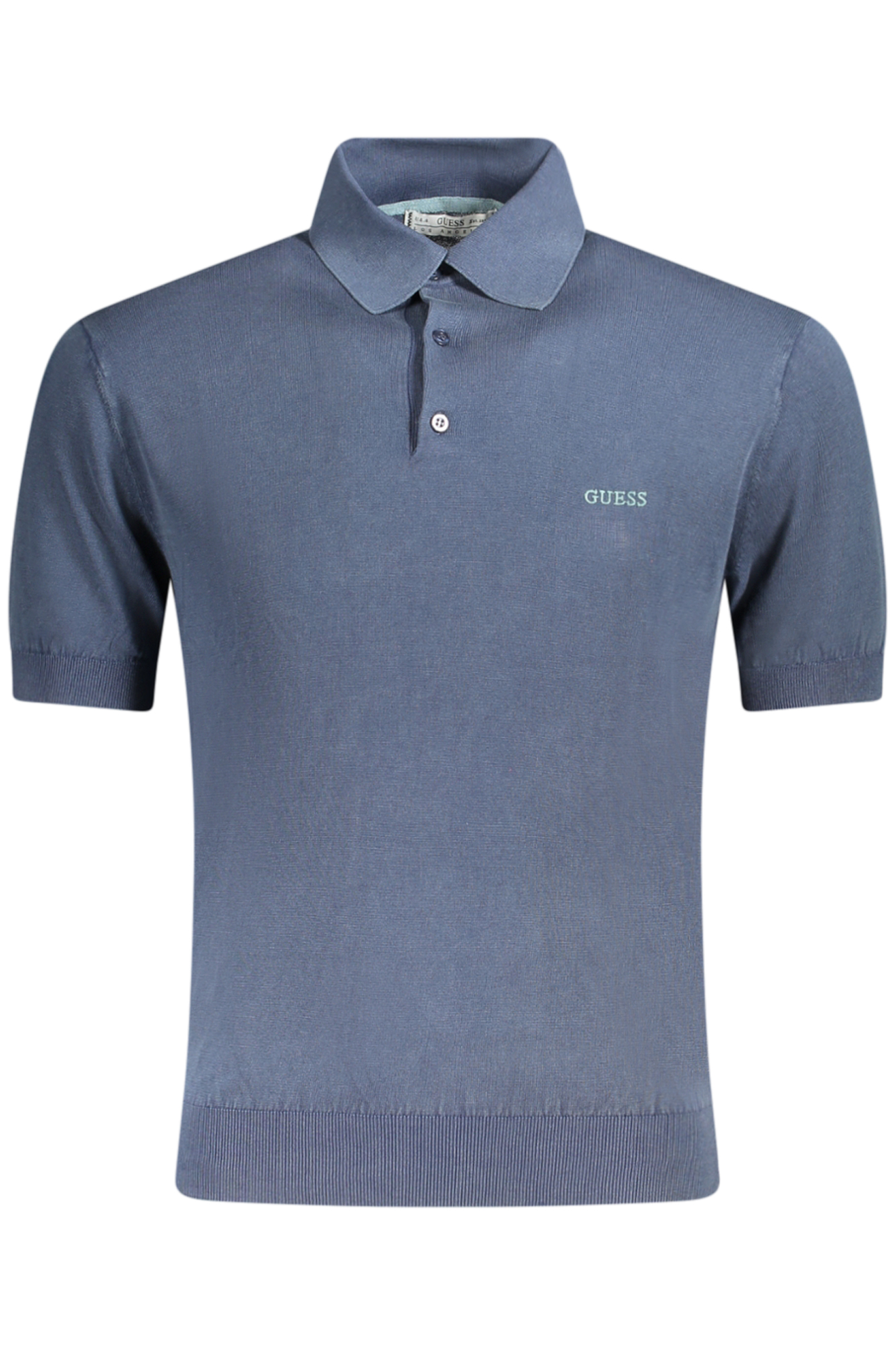 Футболка поло мужская Guess Jeans с добавлением шелка и логотипом, голубой
Футболка поло мужская Guess Jeans с добавлением шелка и логотипом, голубой