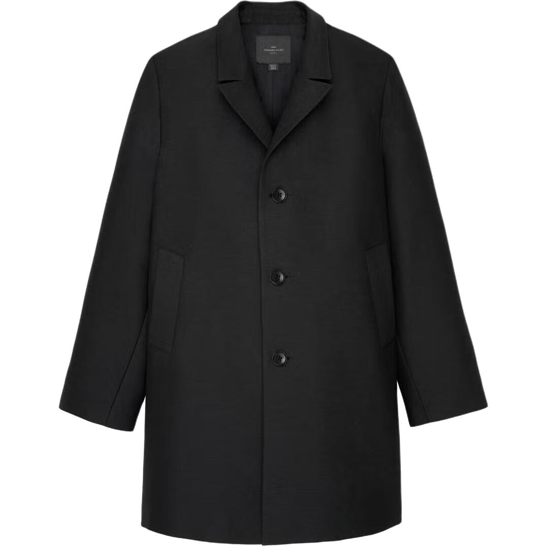 Пальто из коллаборации Стефано Пилати, мужское, черный Zara
Пальто из коллаборации Стефано Пилати, мужское, черный Zara