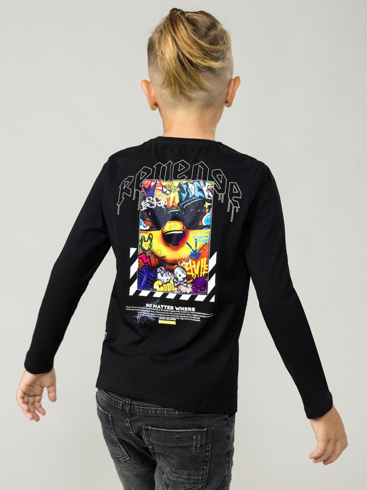 ФУТБОЛКА С ДЛИННЫМ РУКАВОМ REVENGE Noizz, черный
ФУТБОЛКА С ДЛИННЫМ РУКАВОМ REVENGE Noizz, черный