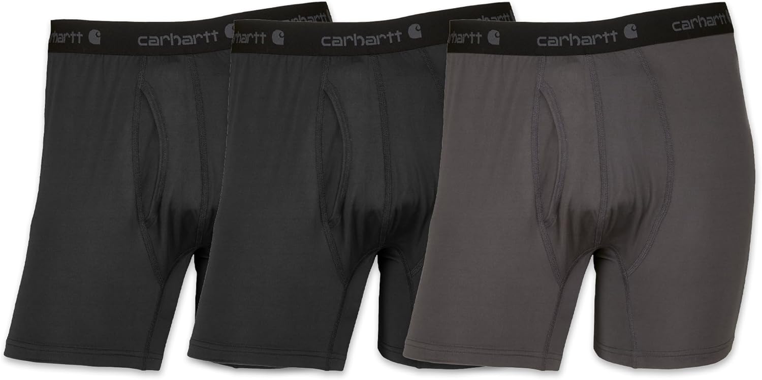 Мужские трусы-боксеры Carhartt из эластичной синтетической смеси, 5 дюймов, 3 шт., Assorted 01 Black
Мужские трусы-боксеры Carhartt из эластичной синтетической смеси, 5 дюймов, 3 шт., Assorted 01 Black
