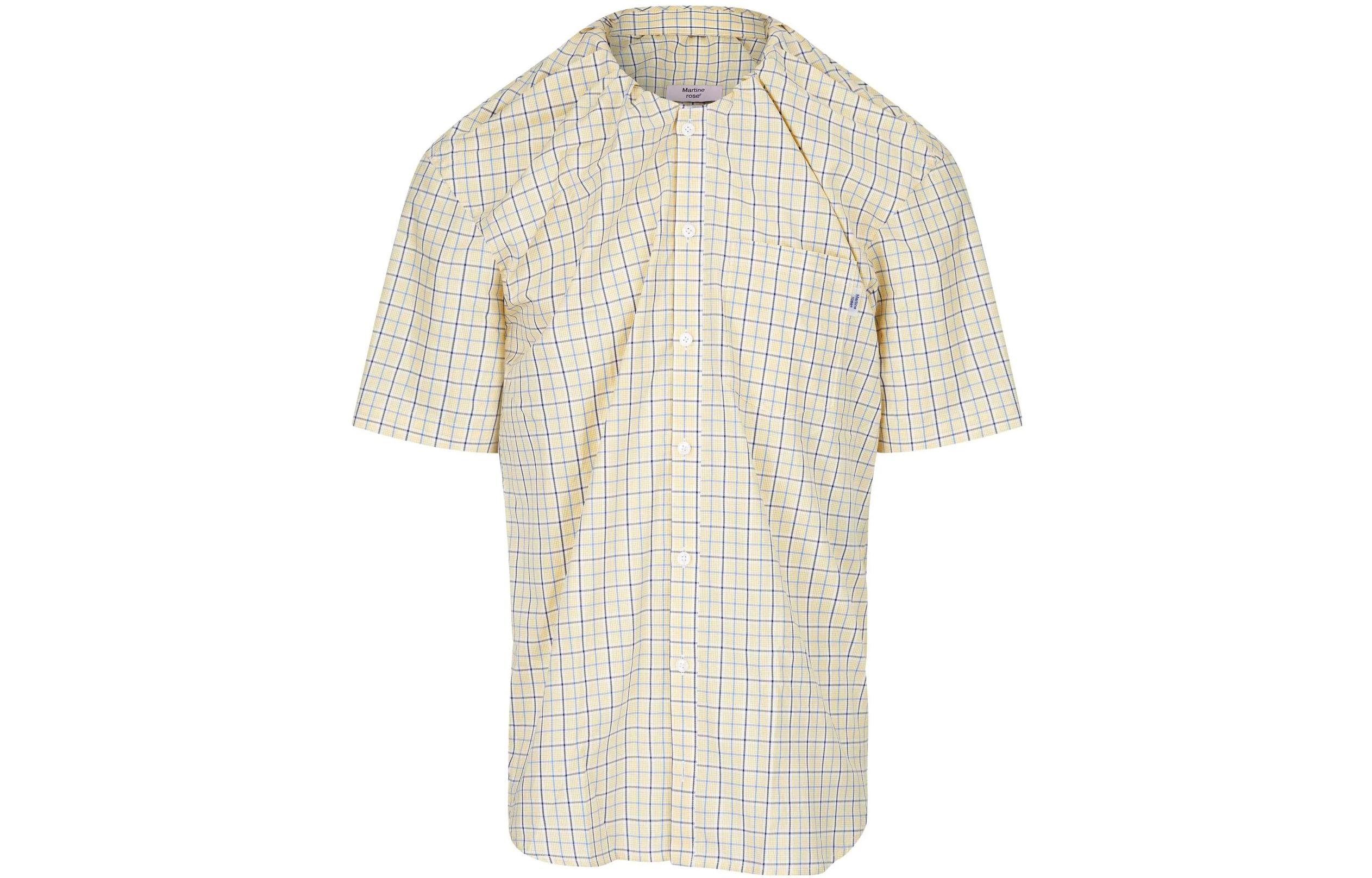 Martine Rose Мужская желтая рубашка
Martine Rose Мужская желтая рубашка