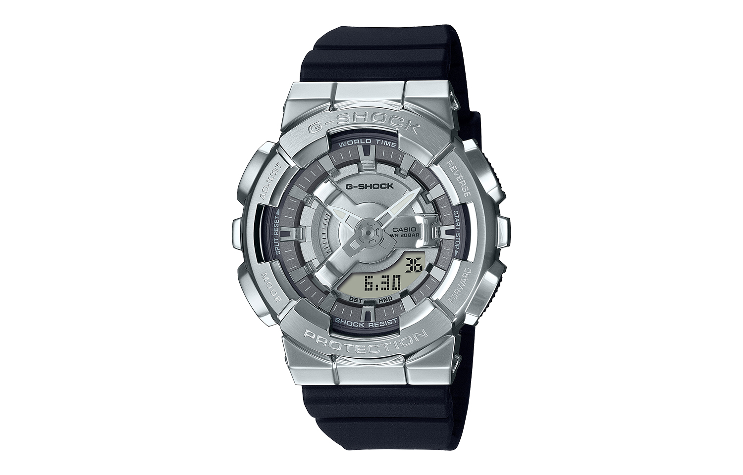 Женские часы Full Metal Series серебристые GM-S110-1APR CASIO
Женские часы Full Metal Series серебристые GM-S110-1APR CASIO