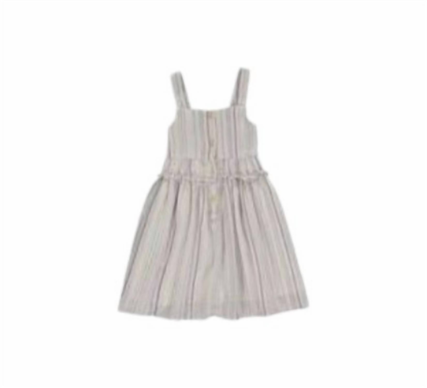 Платье для девочки Flynn с рюшами в розовую полоску VIGNETTE
Платье для девочки Flynn с рюшами в розовую полоску VIGNETTE