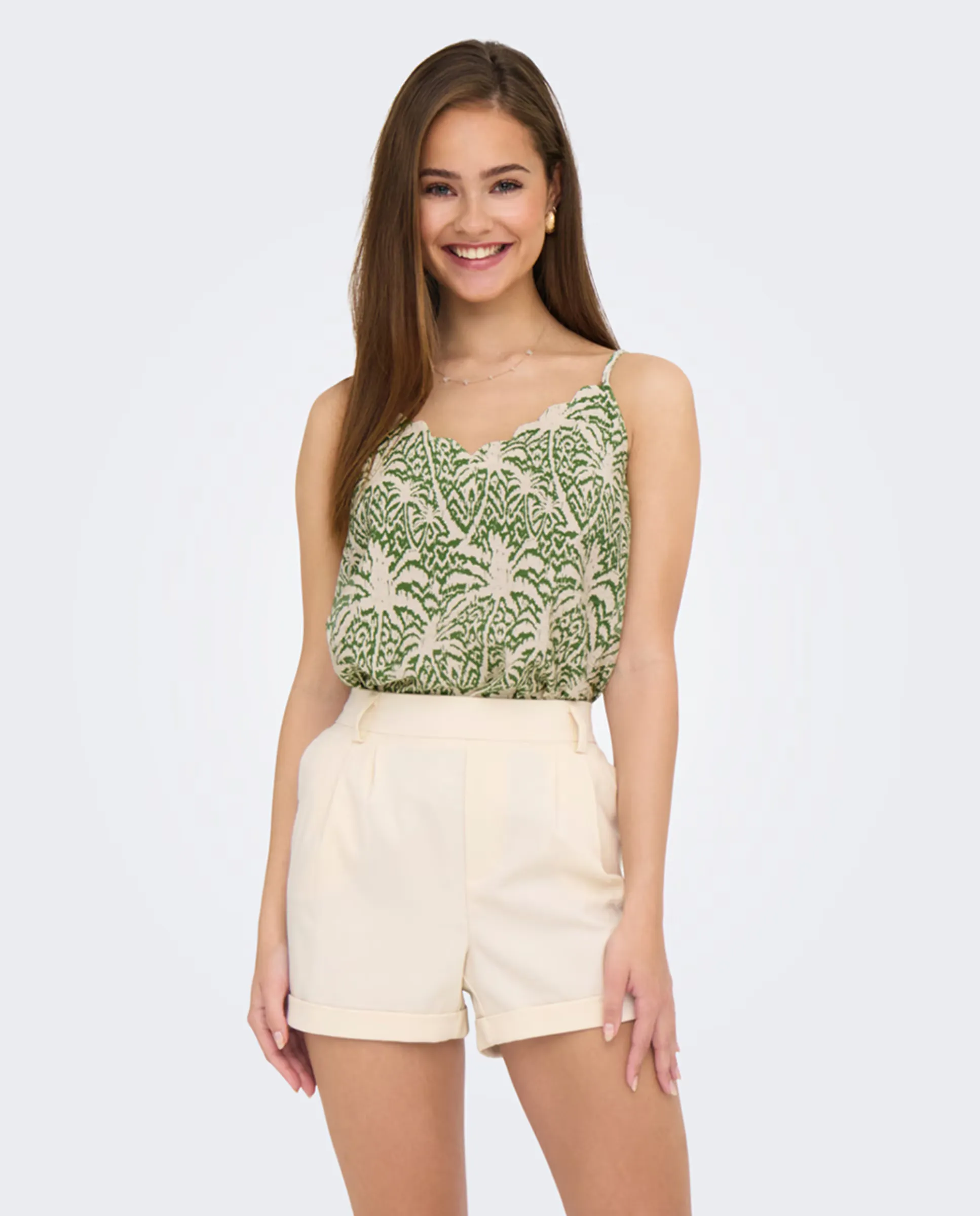 Женский топ с принтом на бретелях jdy, светло-зеленый
Женский топ с принтом на бретелях jdy, светло-зеленый