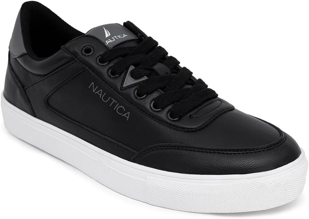 Мужская повседневная обувь Nautica, классические низкие лоферы на шнуровке, модные кроссовки - в стандартных и широких размерах, черный
Мужская повседневная обувь Nautica, классические низкие лоферы на шнуровке, модные кроссовки - в стандартных и широких размерах, черный