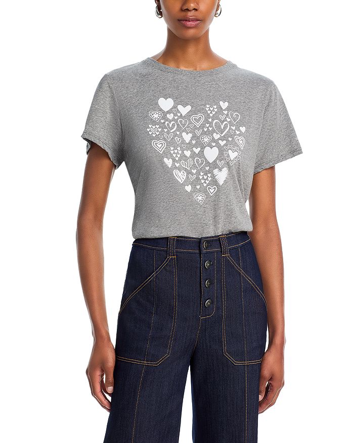 Футболка с множеством сердец Cinq à Sept, серый
Футболка с множеством сердец Cinq à Sept, серый