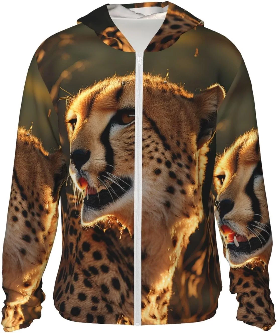 Куртка-худи Cheetah Sun Protection на молнии с защитой от солнца UPF 50+, рубашка с длинными рукавами и карманом для активного отдыха HJBNW
Куртка-худи Cheetah Sun Protection на молнии с защитой от солнца UPF 50+, рубашка с длинными рукавами и карманом для активного отдыха HJBNW