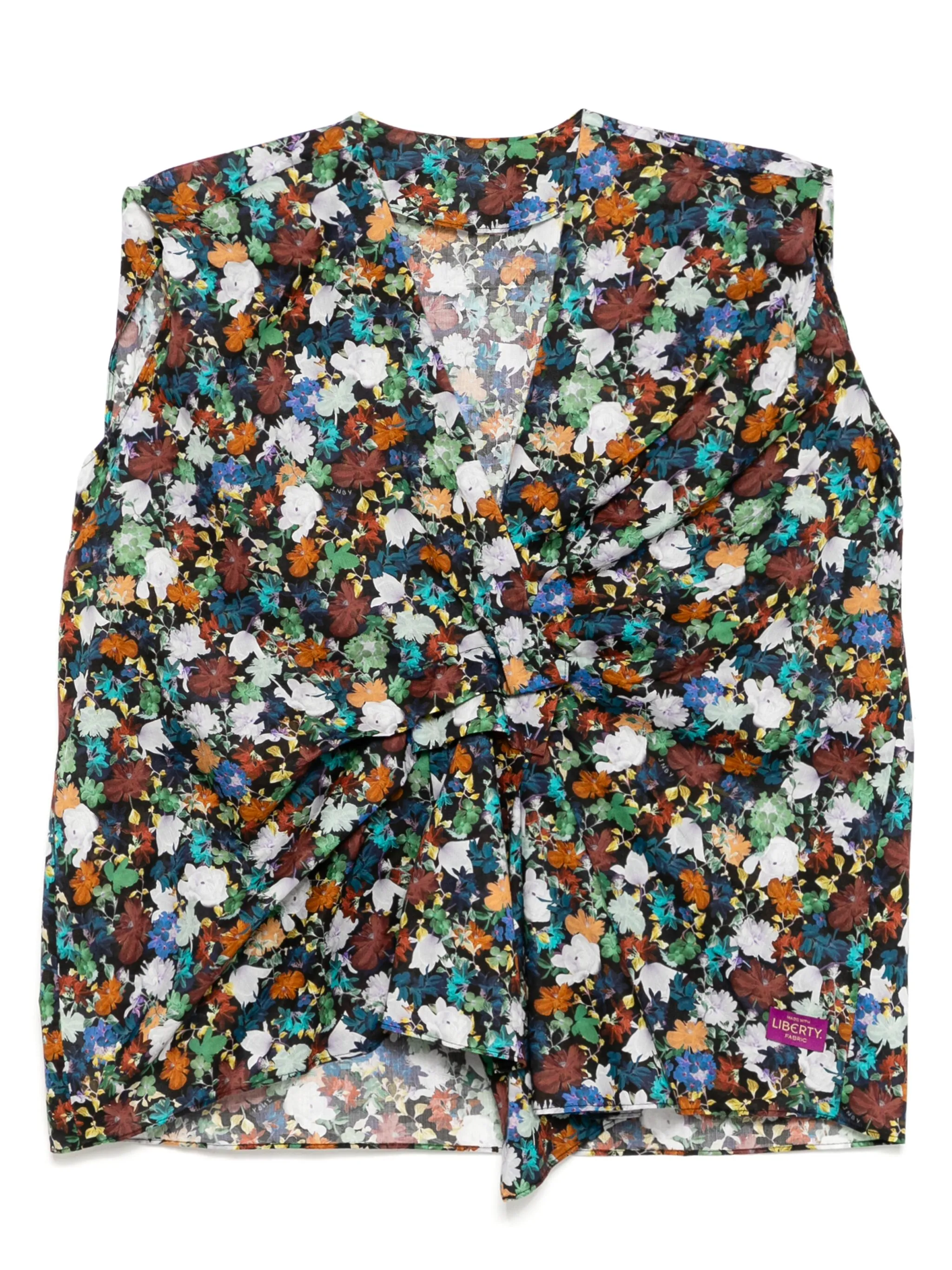 Блузка без рукавов с цветочным принтом Jnby, черный
Блузка без рукавов с цветочным принтом Jnby, черный