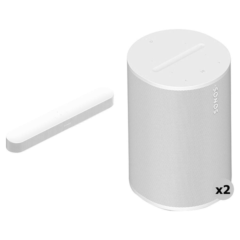 Комплект Sonos Surround с балкой (белый)
Комплект Sonos Surround с балкой (белый)