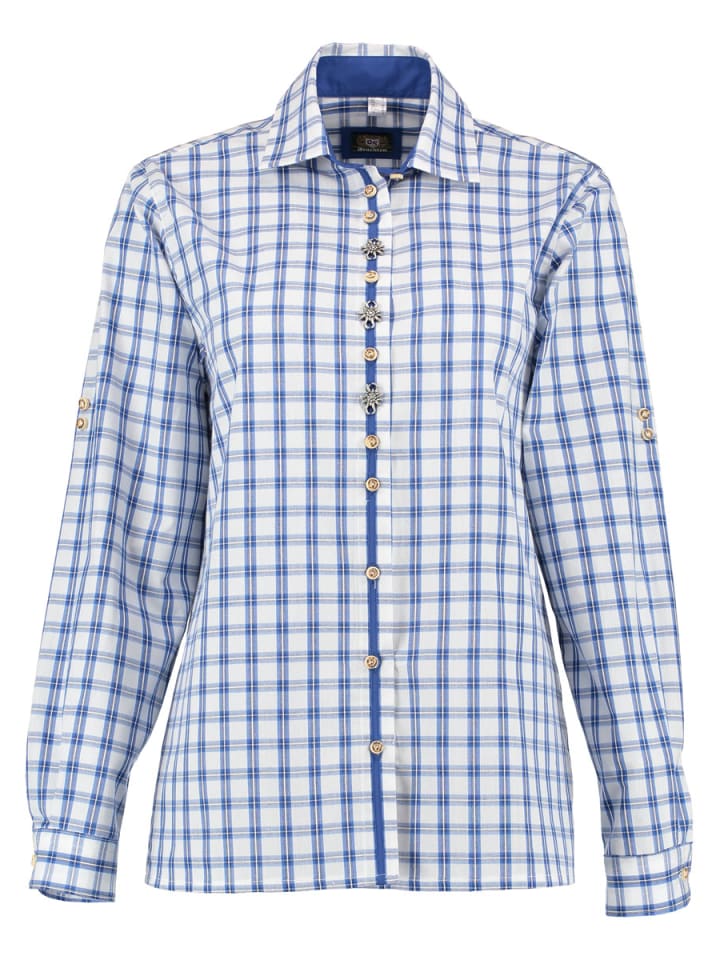 Традиционная блузка Xenari василькового цвета OS-Trachten
Традиционная блузка Xenari василькового цвета OS-Trachten