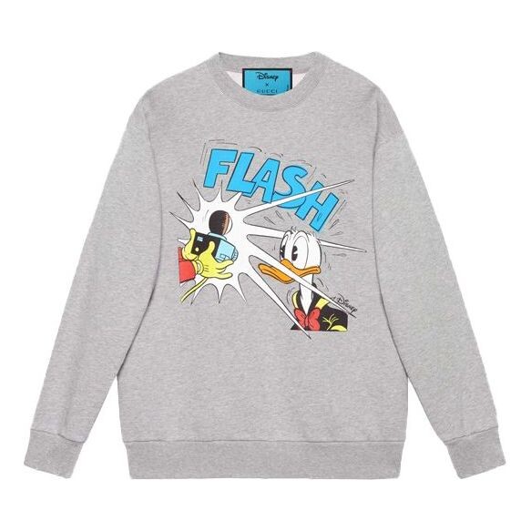 Толстовка x disney crossover donald duck cartoon printing round neck pullover gray Gucci, серый
Толстовка x disney crossover donald duck cartoon printing round neck pullover gray Gucci, серый