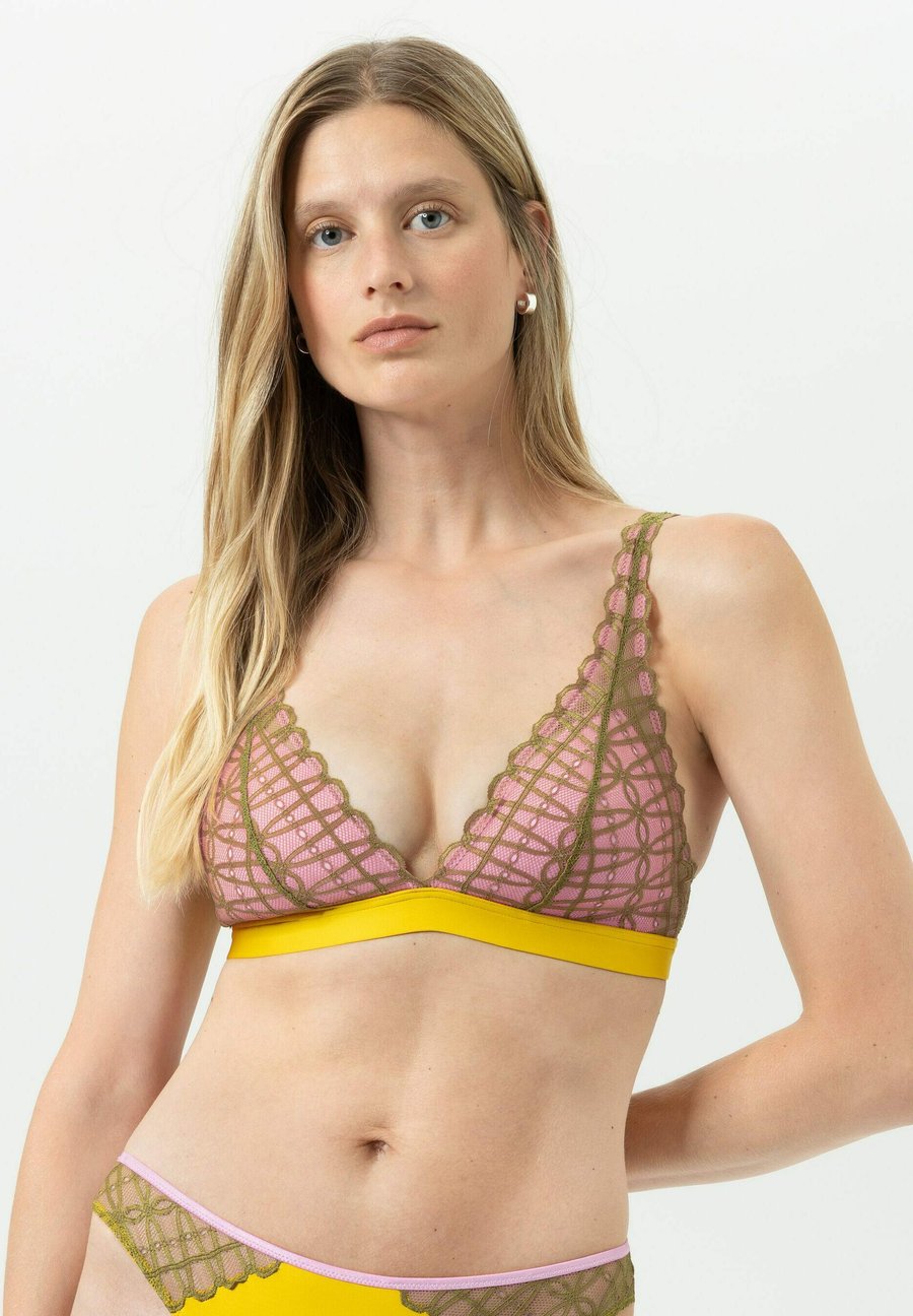 Бюстгальтер mey Triangle bra, Golden Spice/Yellow
Бюстгальтер mey Triangle bra, Golden Spice/Yellow