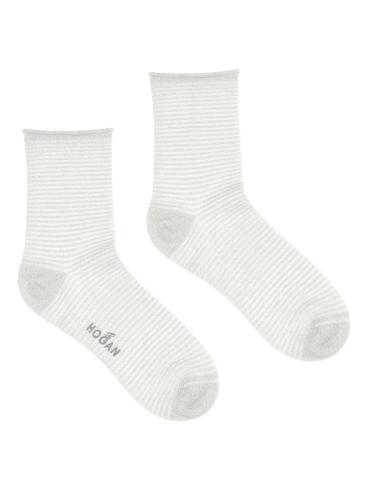 Полосатые носки по щиколотку Hogan, белый
Полосатые носки по щиколотку Hogan, белый