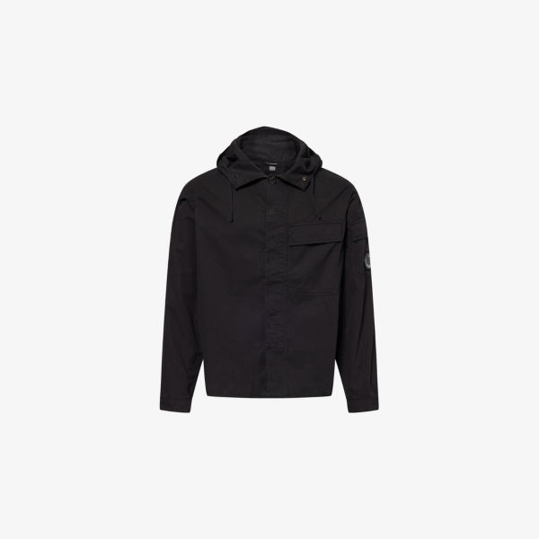Рубашка Cp Company с капюшоном, черный
Рубашка Cp Company с капюшоном, черный