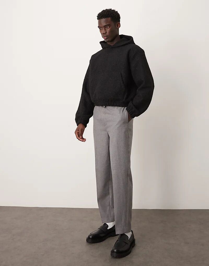 Укороченная толстовка с капюшоном из толстой трикотажной ткани черного цвета ASOS DESIGN
Укороченная толстовка с капюшоном из толстой трикотажной ткани черного цвета ASOS DESIGN