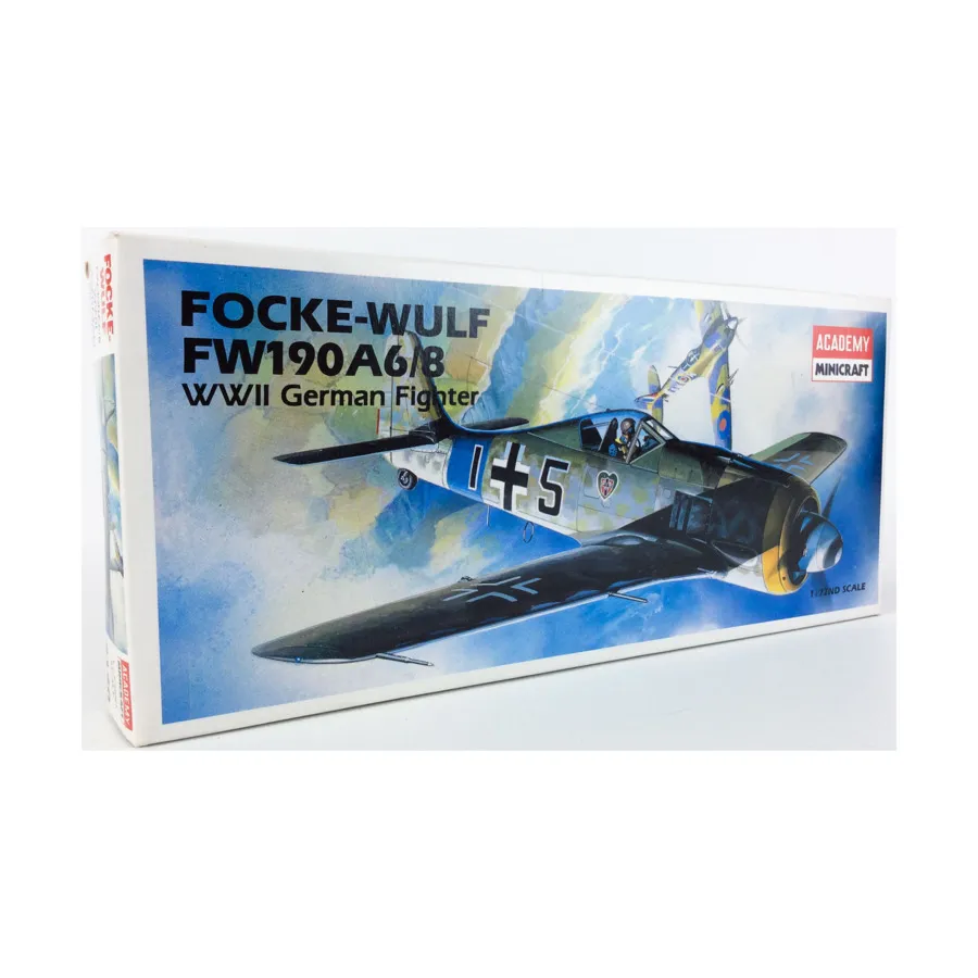 Focke-Wulf FW190A6/8 — немецкий истребитель времен Второй мировой войны., Model Kits - Military Aircraft (1:72) (Academy Minicraft)
Focke-Wulf FW190A6/8 — немецкий истребитель времен Второй мировой войны., Model Kits - Military Aircraft (1:72) (Academy Minicraft)