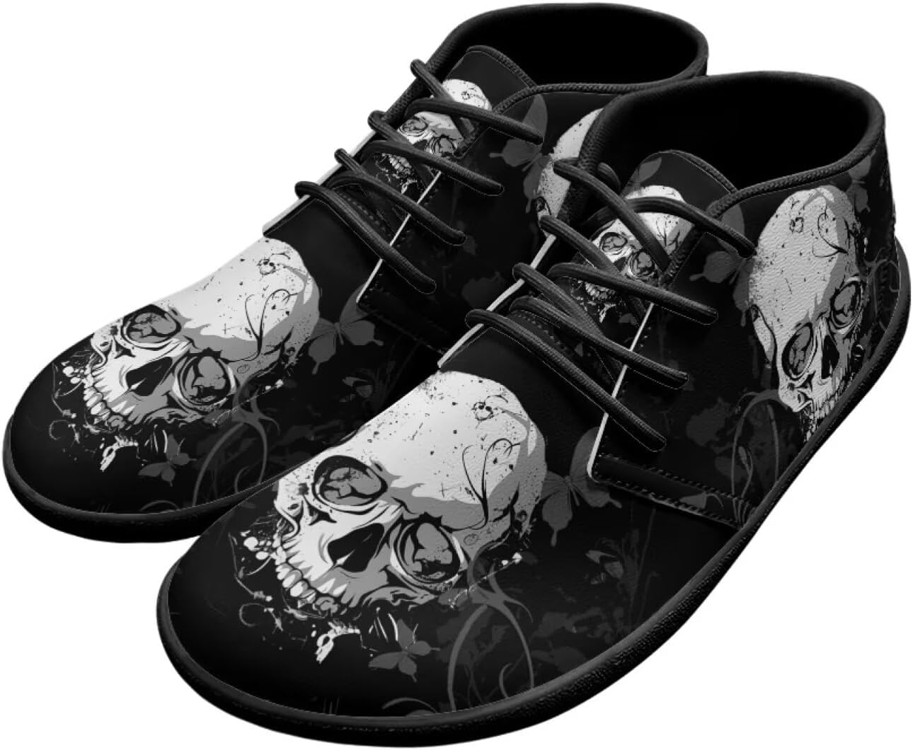 Мужские кроссовки для ходьбы, ботинки с широким носком, противоскользящая подошва, кроссовки с нулевым перепадом высоты подошвы Xixirimido, Skull Butterfly
Мужские кроссовки для ходьбы, ботинки с широким носком, противоскользящая подошва, кроссовки с нулевым перепадом высоты подошвы Xixirimido, Skull Butterfly