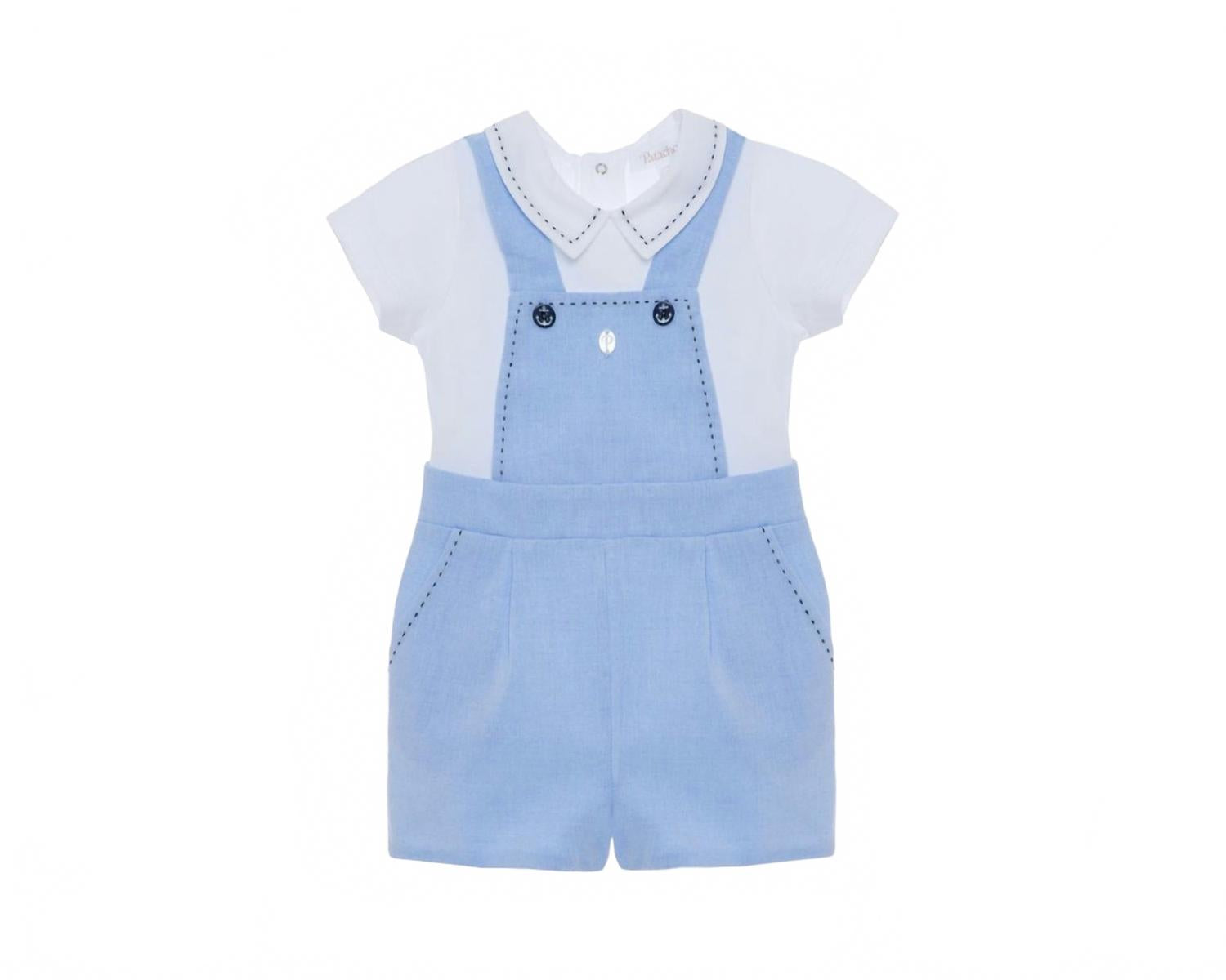 Элегантный комбинезон для мальчика синего цвета Patachou, синий
Элегантный комбинезон для мальчика синего цвета Patachou, синий