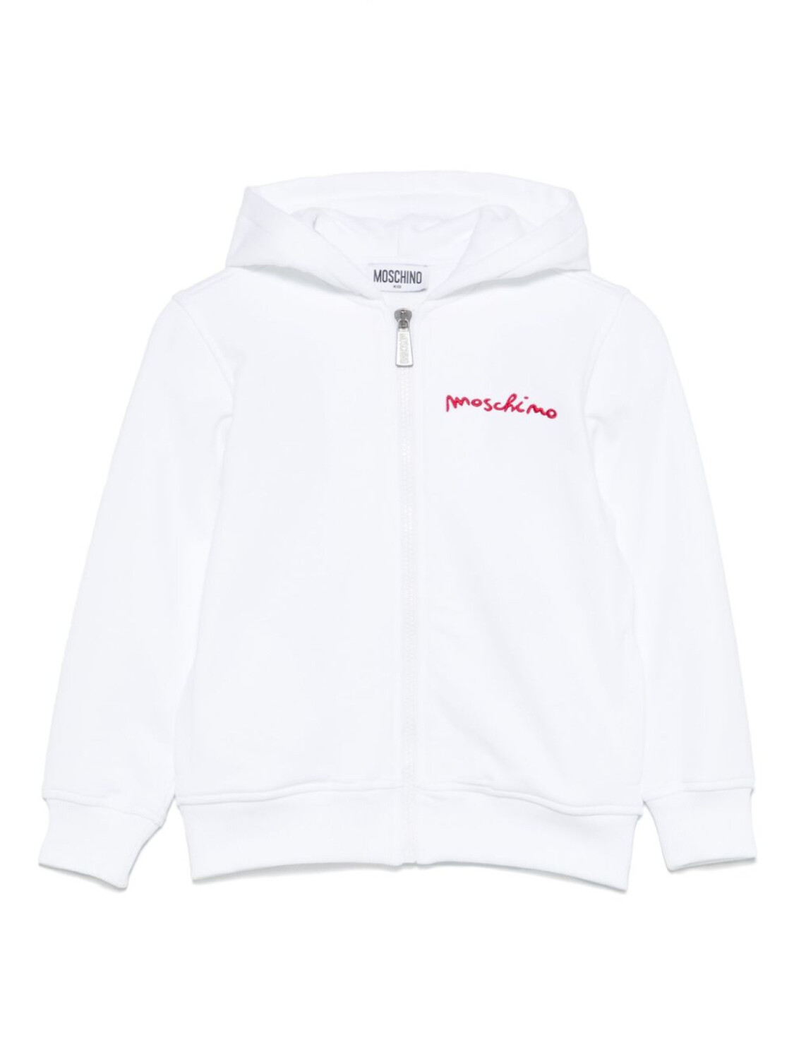 Moschino Kids базовое худи, белый
Moschino Kids базовое худи, белый