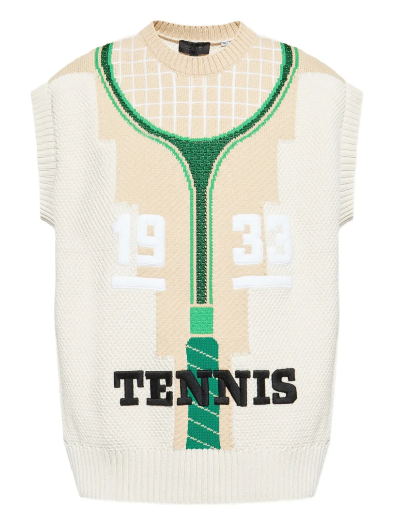 Графический жилет с подиумом Lacoste, белый
Графический жилет с подиумом Lacoste, белый