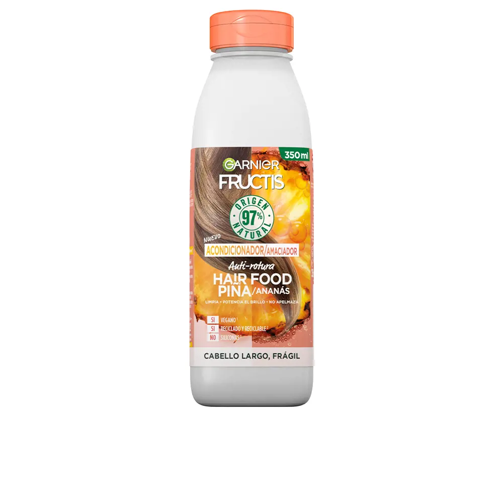 Кондиционер для волос Fructis hair food piña acondicionador anti-rotura Garnier, 350 мл.
Кондиционер для волос Fructis hair food piña acondicionador anti-rotura Garnier, 350 мл.