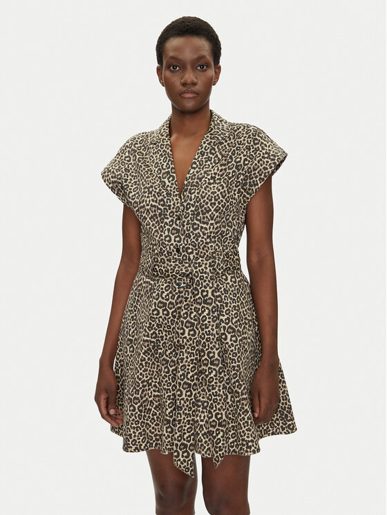 Платье-Рубашка стандартный крой 251-REVAM Morgan, коричневый
Платье-Рубашка стандартный крой 251-REVAM Morgan, коричневый