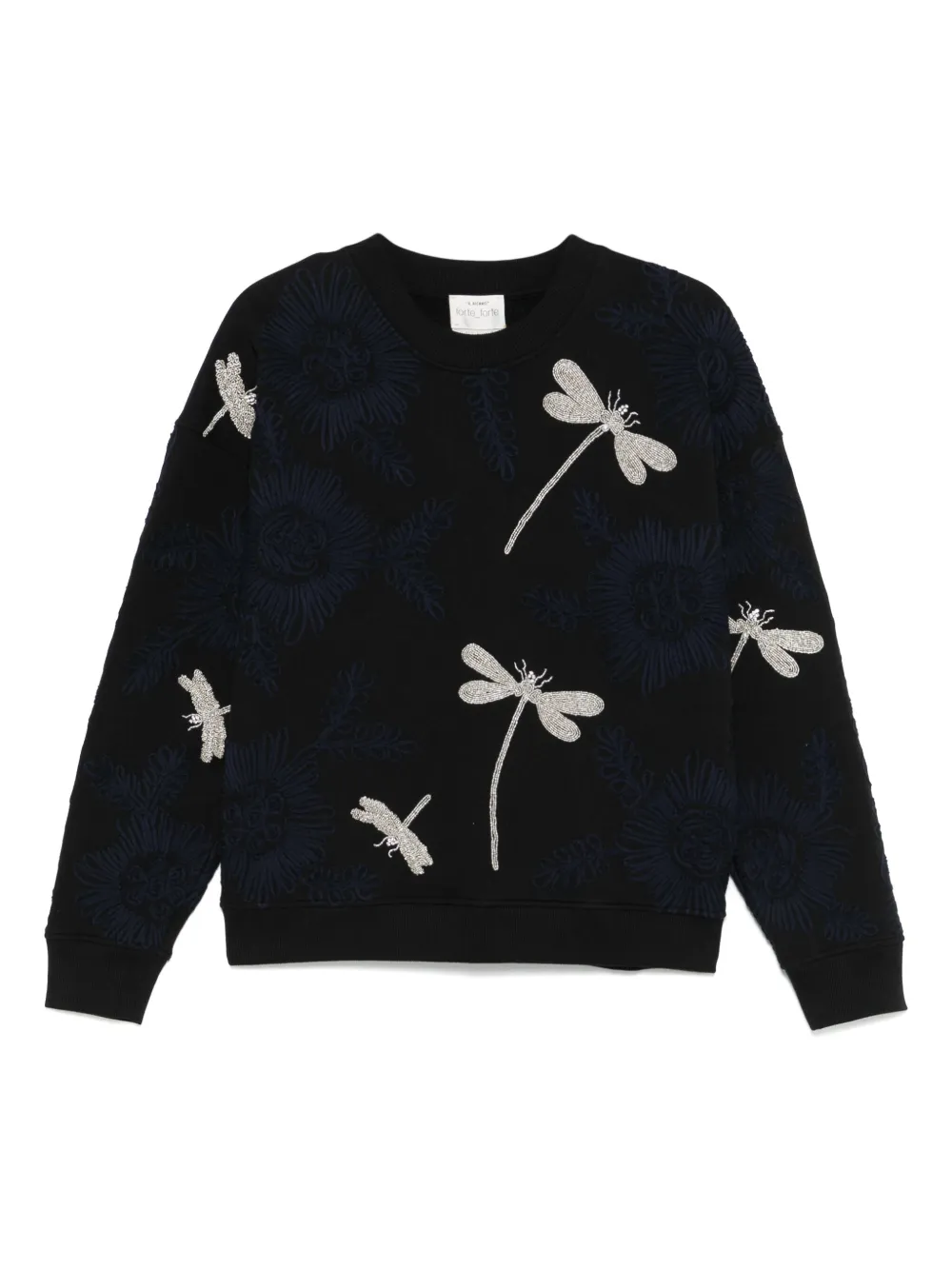 Хлопковая толстовка Forte Forte, черный
Хлопковая толстовка Forte Forte, черный